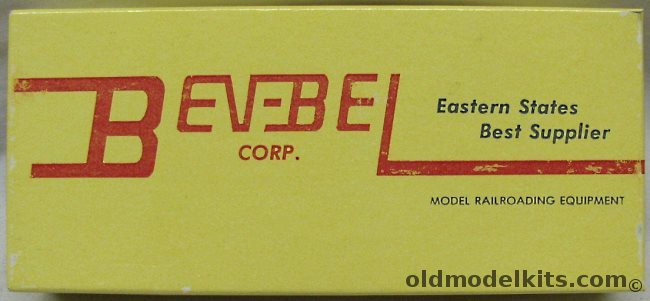 Bev-Bel 1/87 A.A.R. 40 Foot Box Car Gulf Mobile & Ohio GM&O - HO Craftsman Kit, 140 plastic model kit